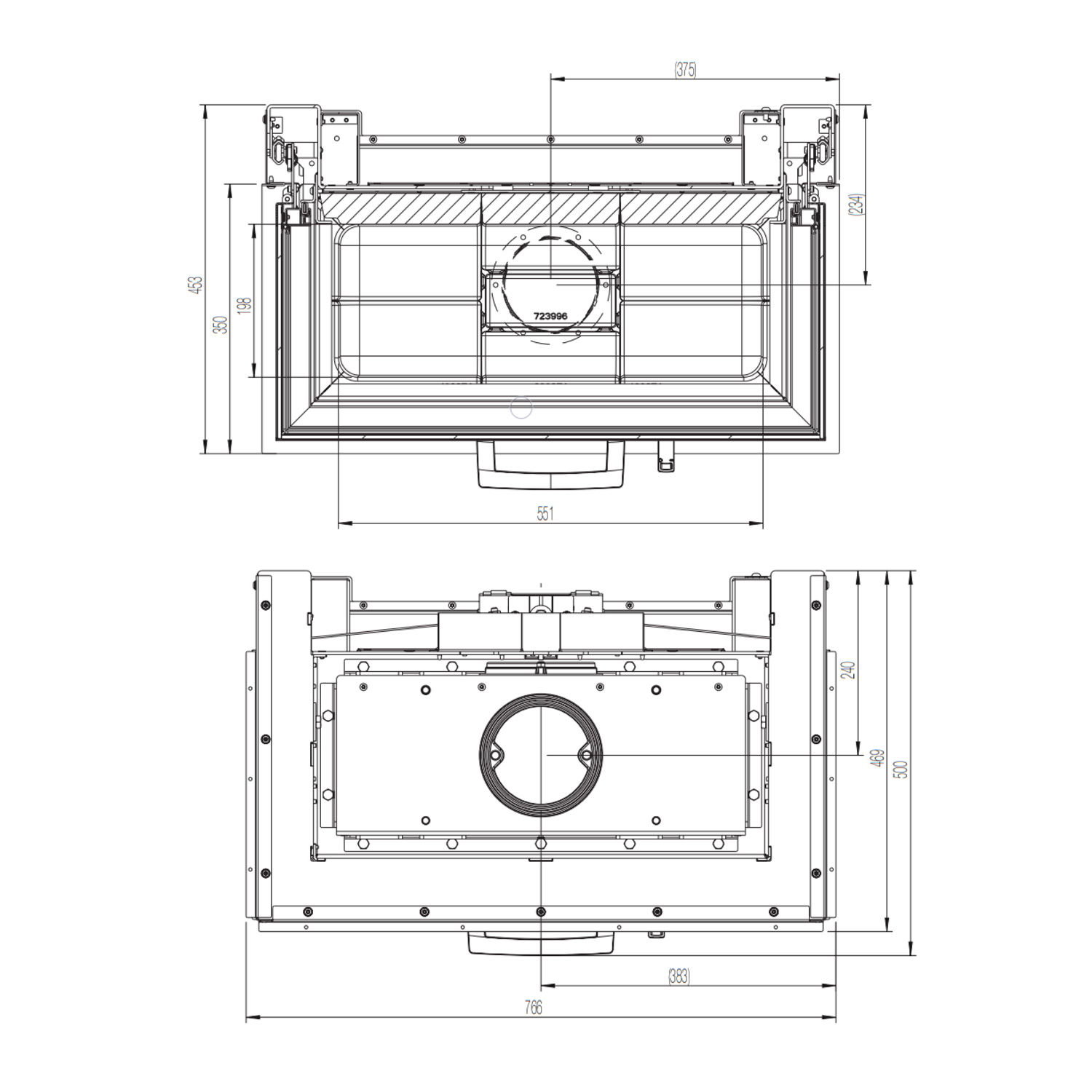 Austroflamm 75x35x45 S3 2.0 Kamineinsatz