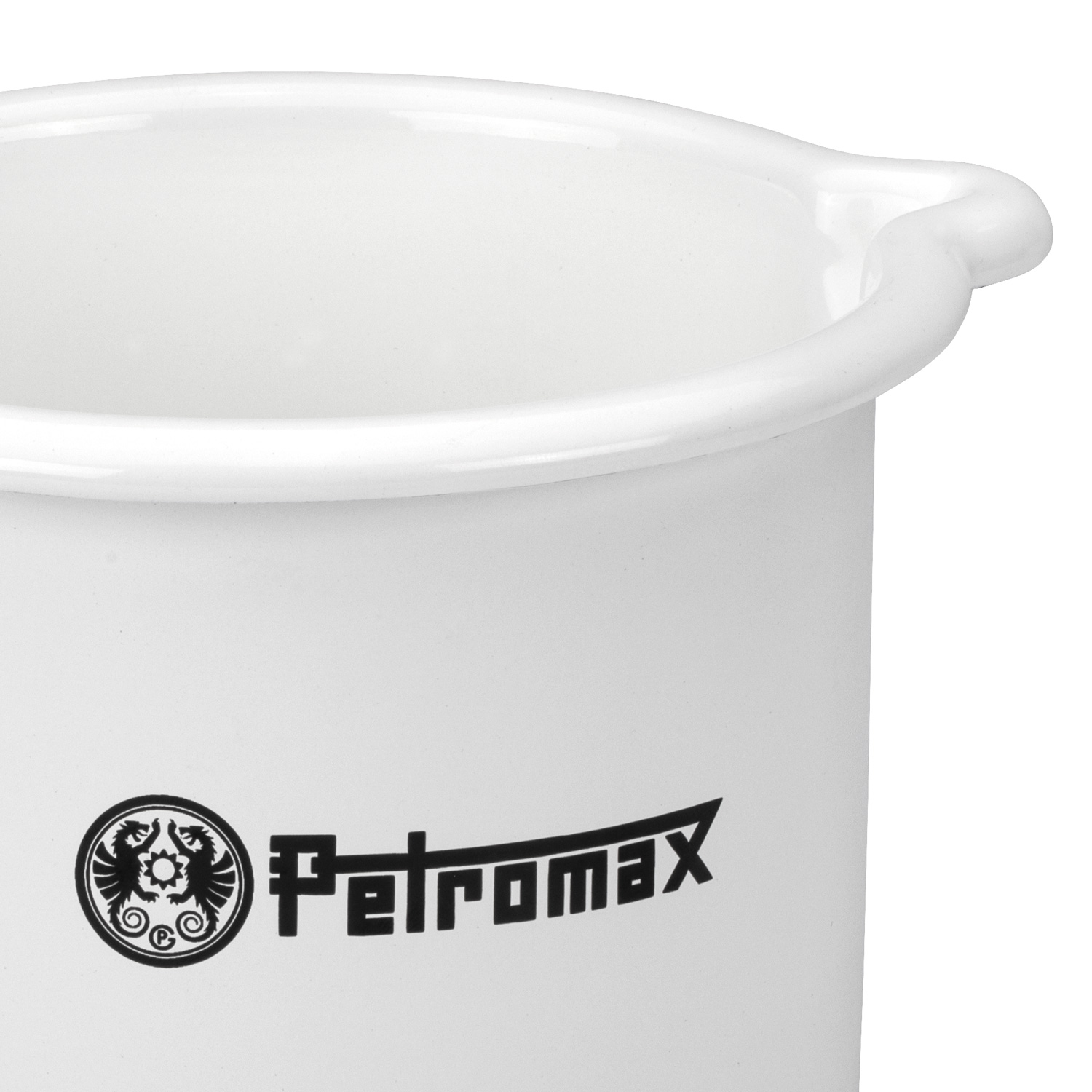 Petromax Emaille-Milchtopf Weiß 1 Liter