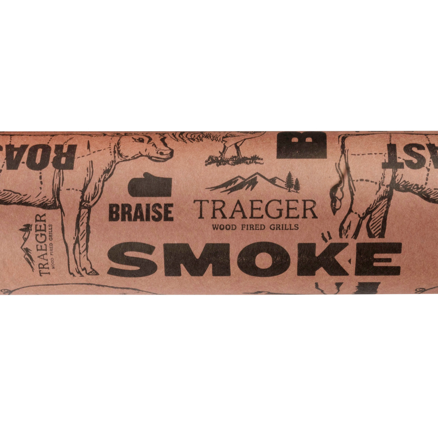 Traeger X Oren Pink BBQ Butcher Papier Rolle