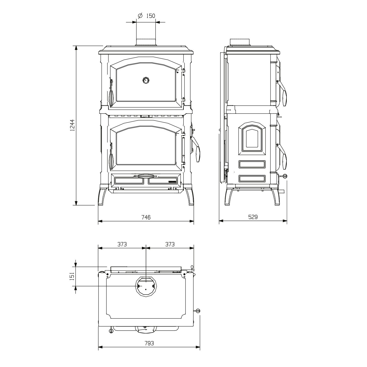 La Nordica Isotta Forno EVO Kaminofen