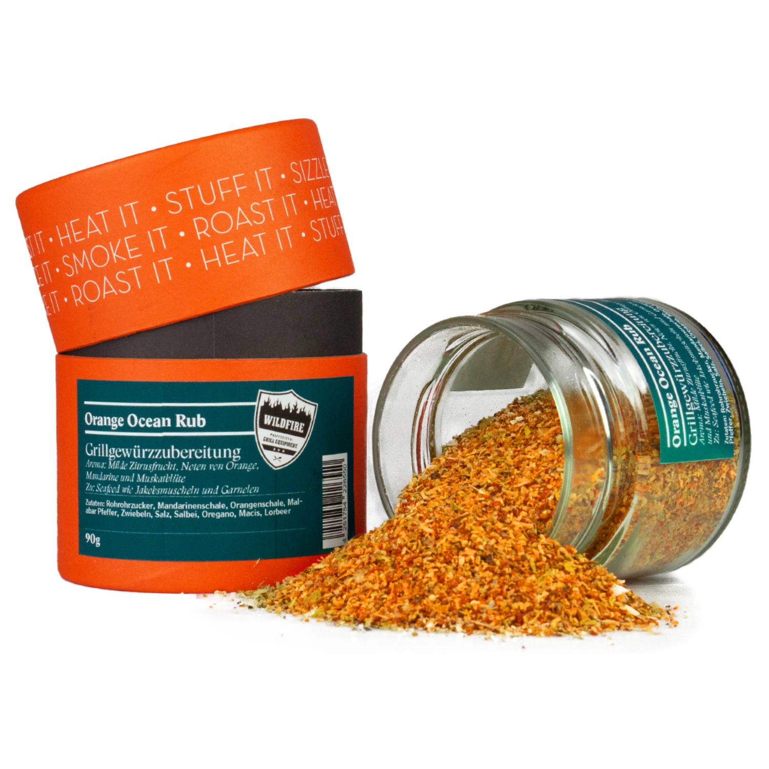 Big Green Egg Orange Ocean Rub 90 g