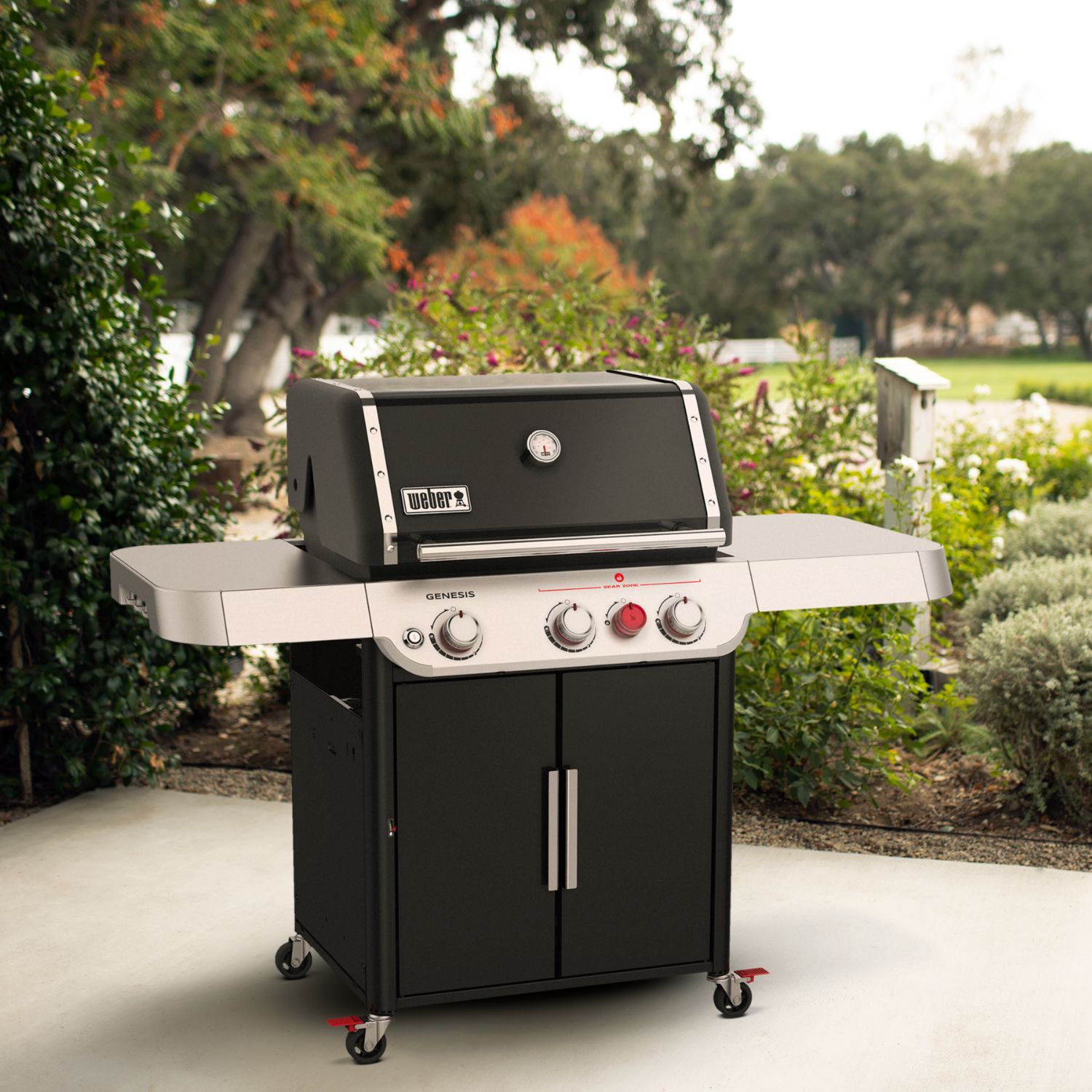 Weber Genesis E-325S Gas-Grillstation Schwarz