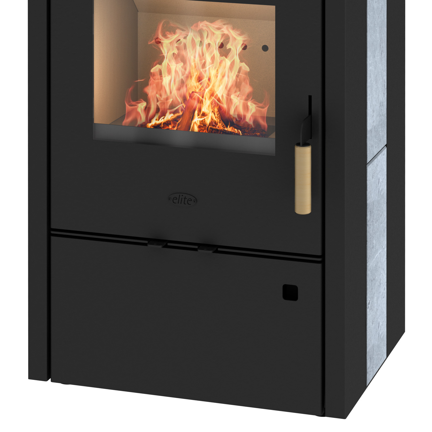 Fireplace Elite Inda Kaminofen Speckstein