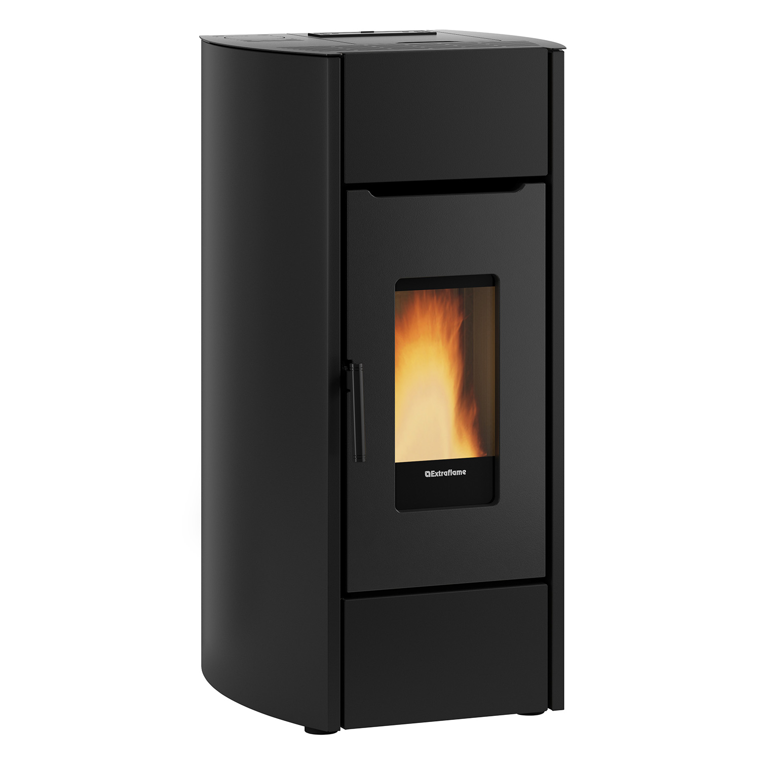 Extraflame Prestige Line Mirka Plus Pelletofen Stahl Schwarz