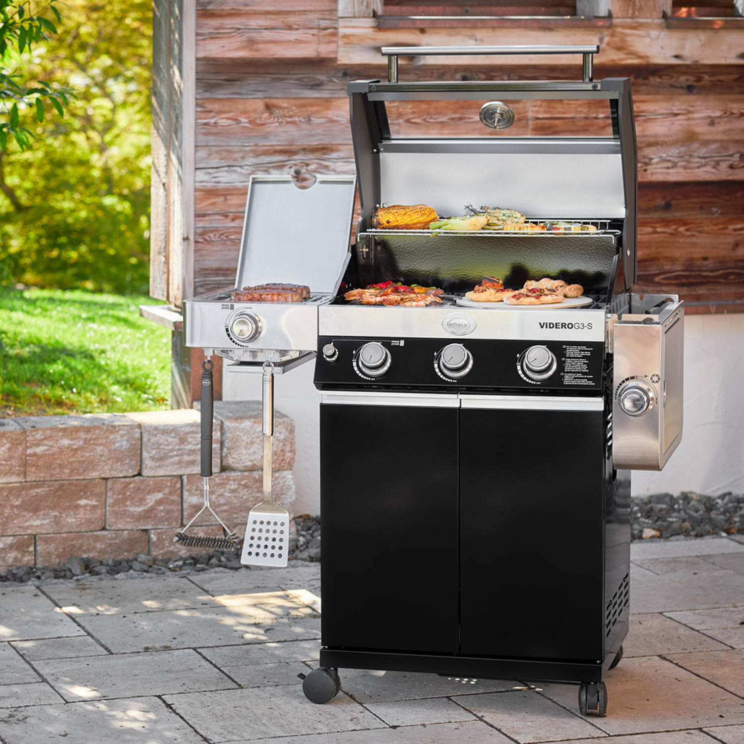 RÖSLE BBQ-Station Videro G3-S Vario+ Gasgrill Schwarz Aktuelles Modell