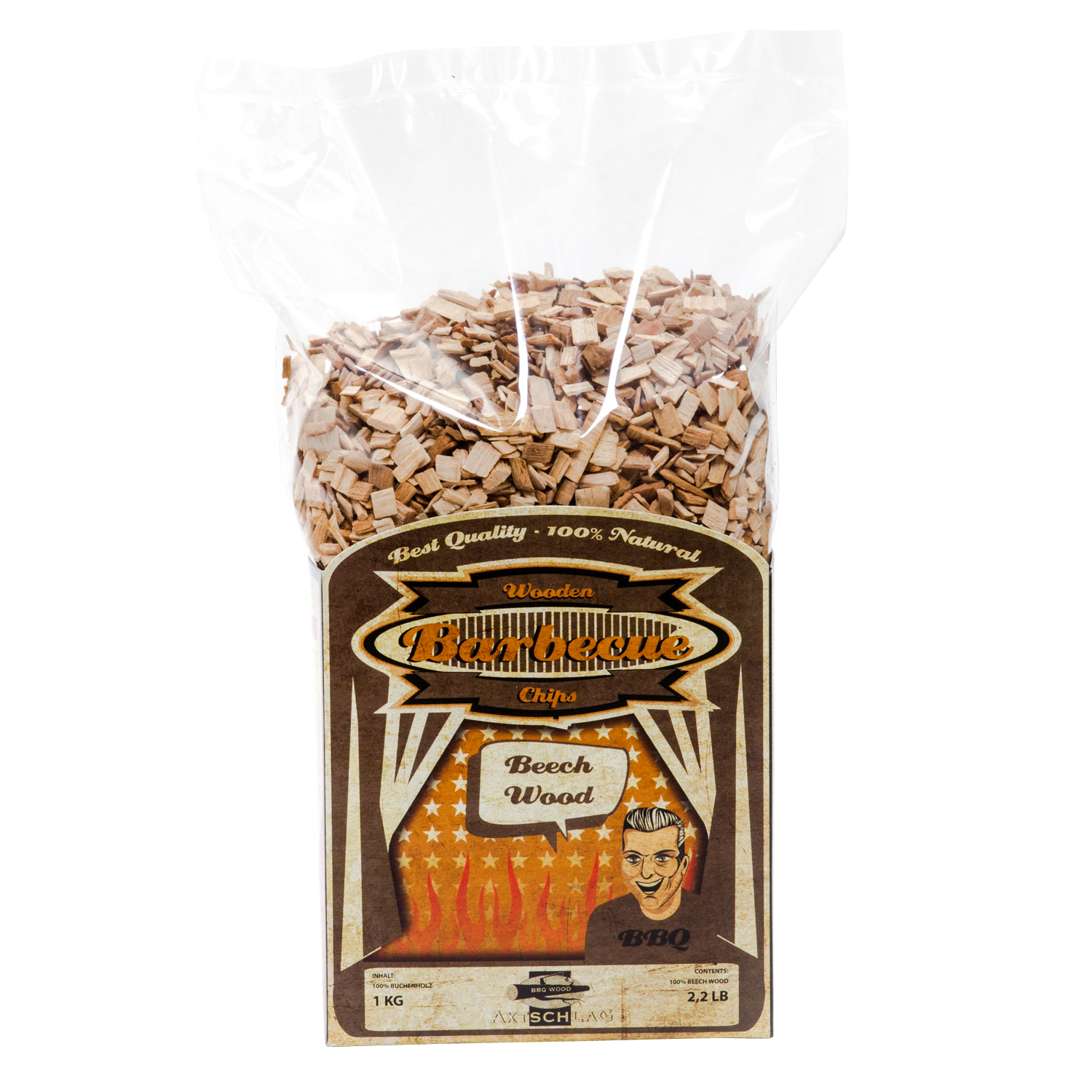 Axtschlag Wood Smoking Chips Buche 1 kg