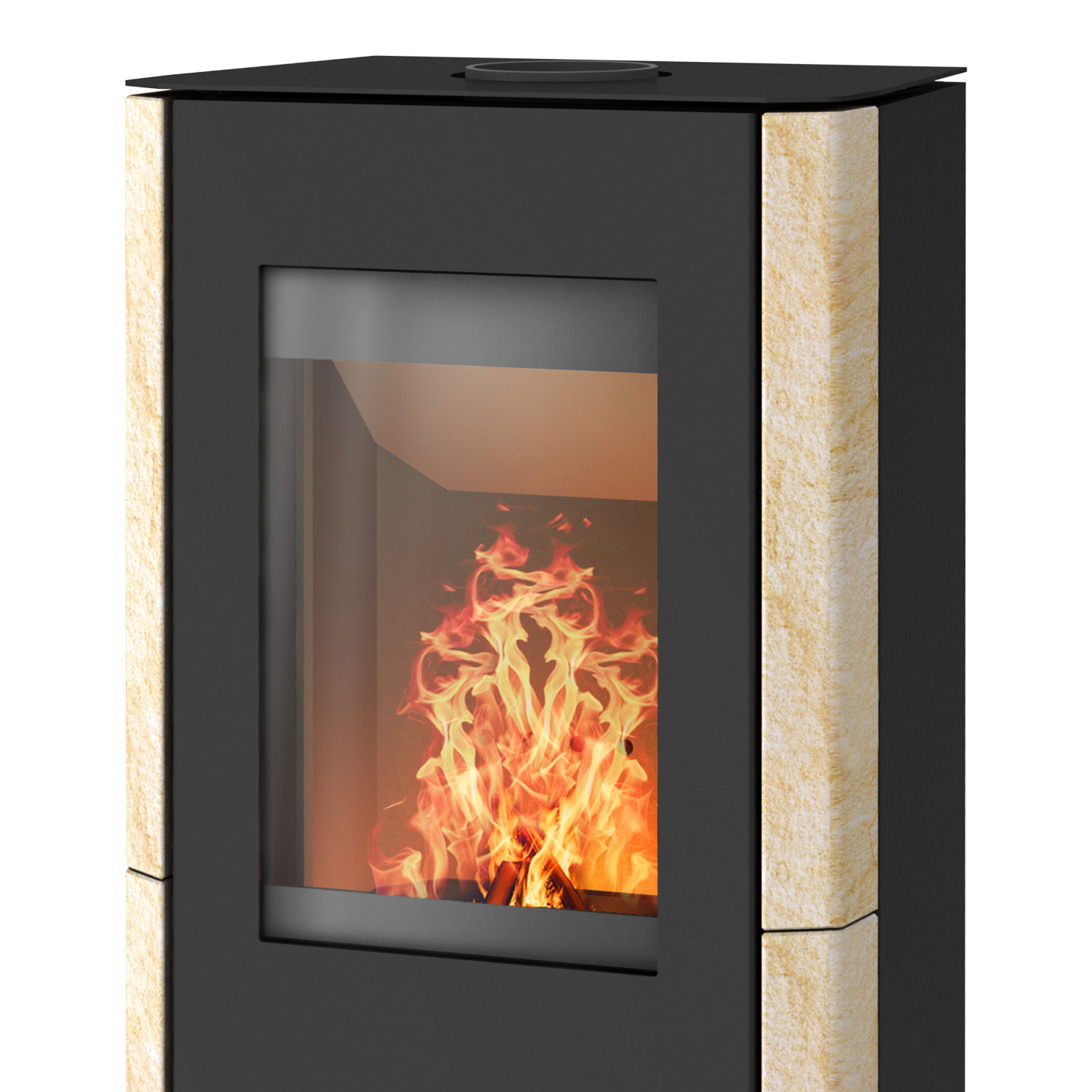 Fireplace Elite Oregon Kaminofen Sandstein