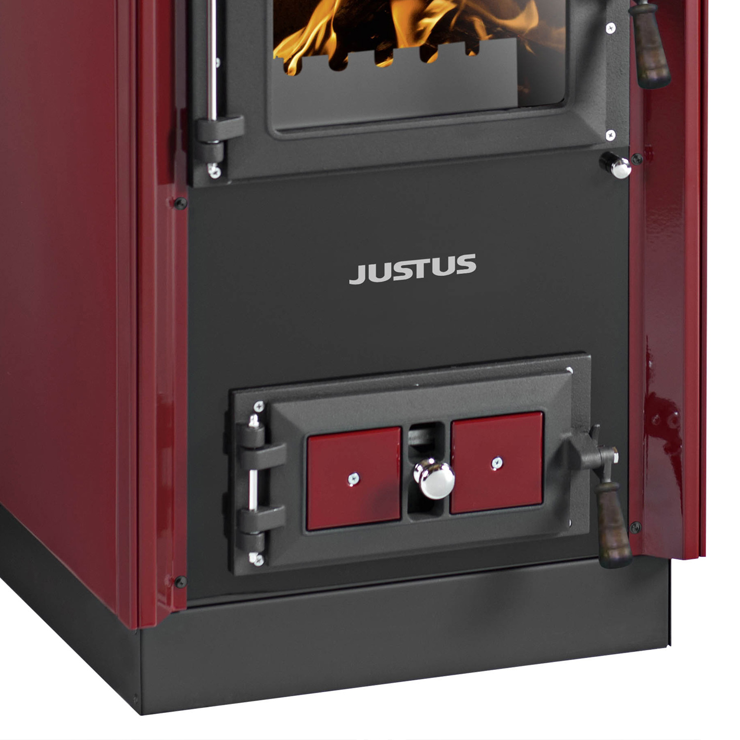 Justus Rustico-50 2.0 Küchenofen Bordeaux