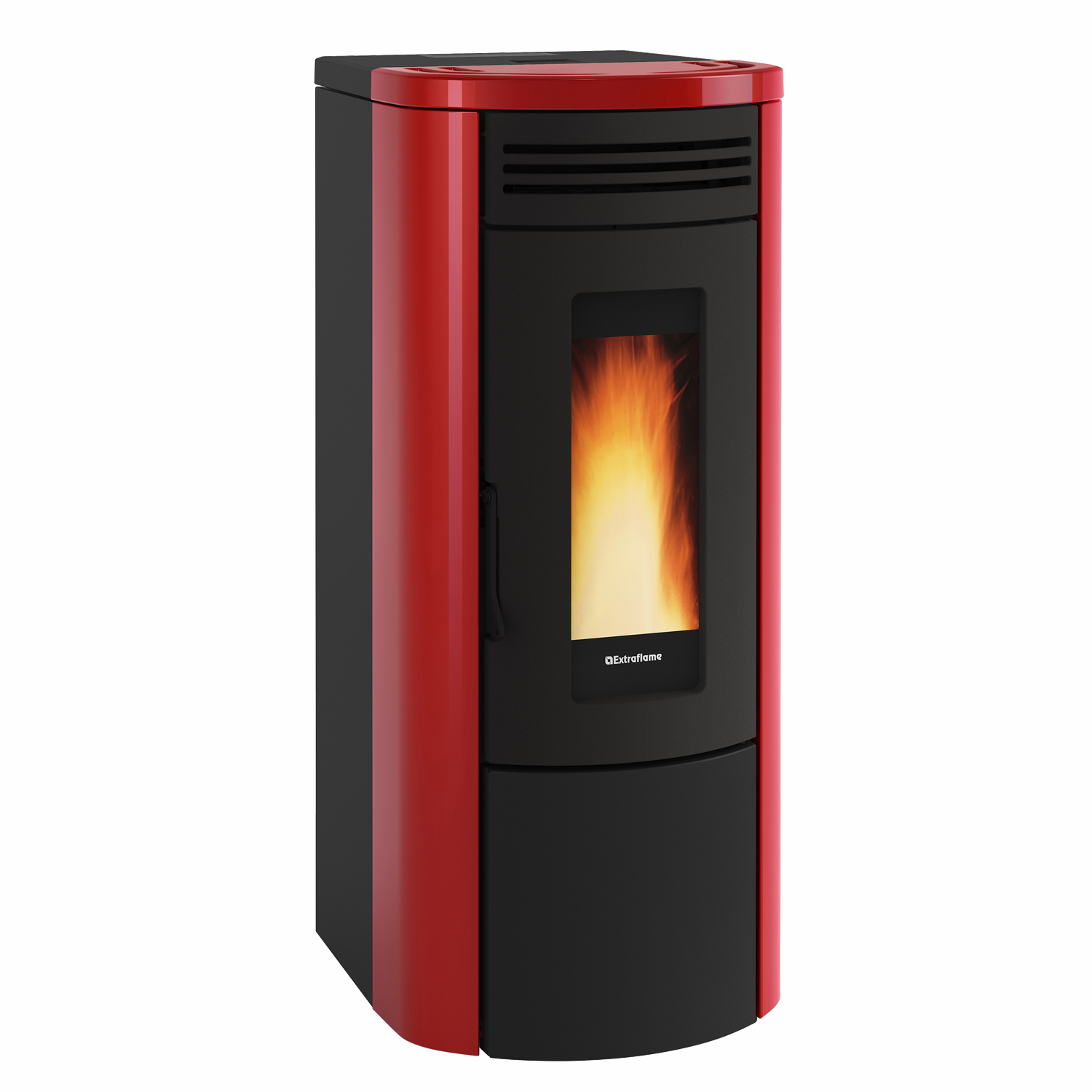 Extraflame Costanza Idro wasserführender Pelletofen bordeaux