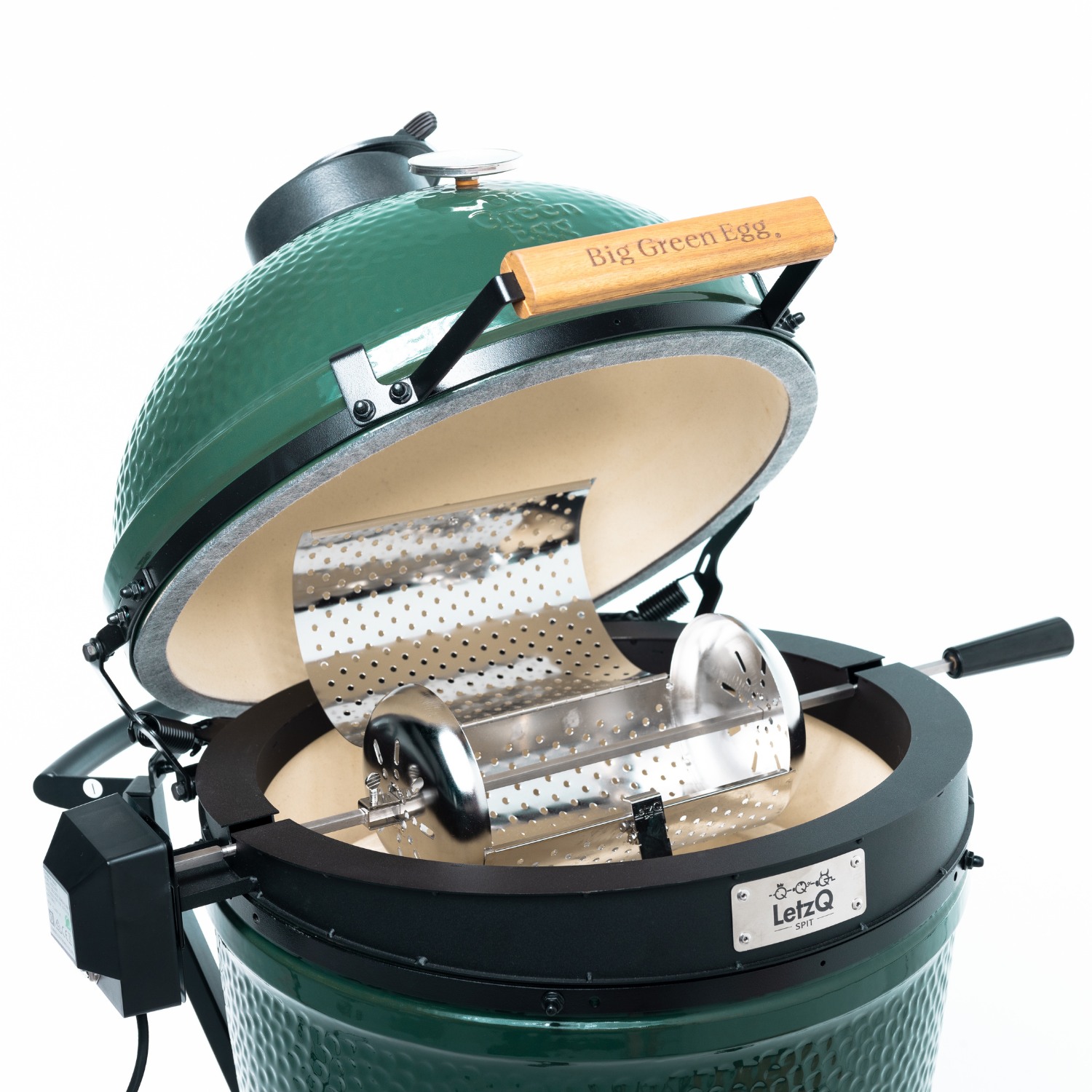 Big Green Egg Grillkorb für LetzQ Drehspieß