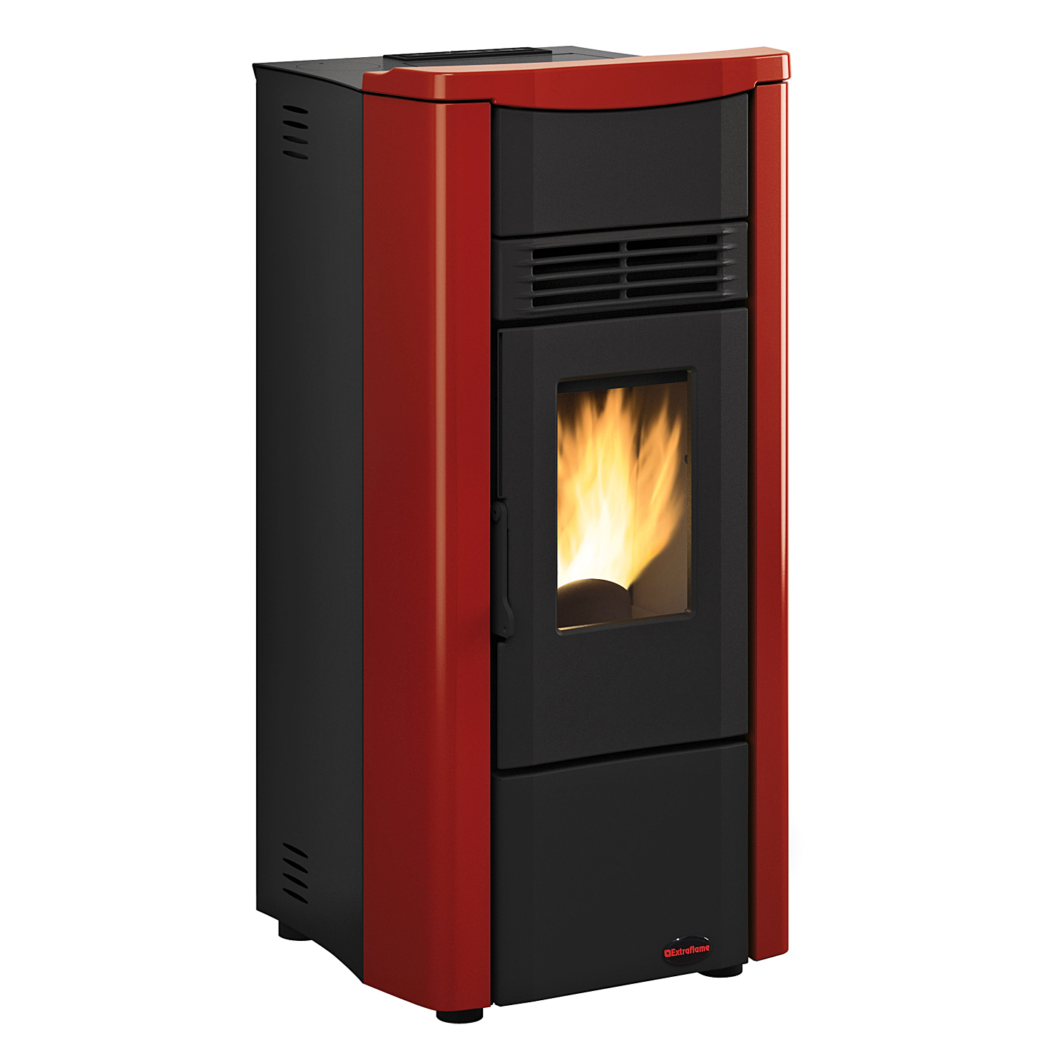 Extraflame Giusy Plus EVO 2.0 Pelletofen Stahl Bordeaux