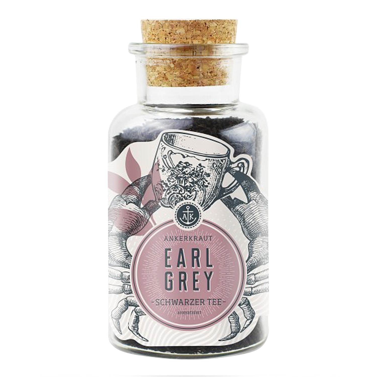 Ankerkraut Earl Grey Schwarztee 85 g