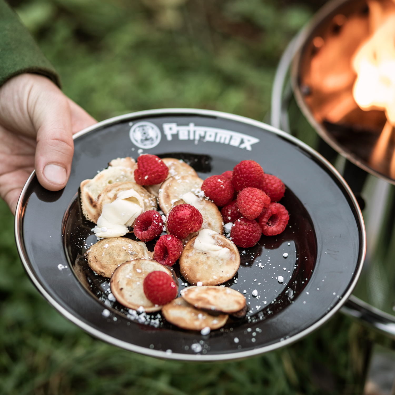 Petromax Poffertjespfanne aus Gusseisen