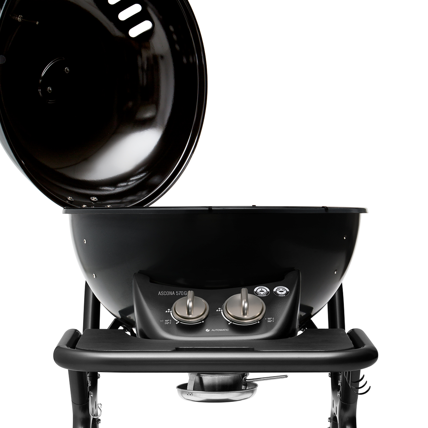 Outdoorchef Ascona 570 G Gas-Kugelgrill Limited Edition All Black + Abdeckhaube