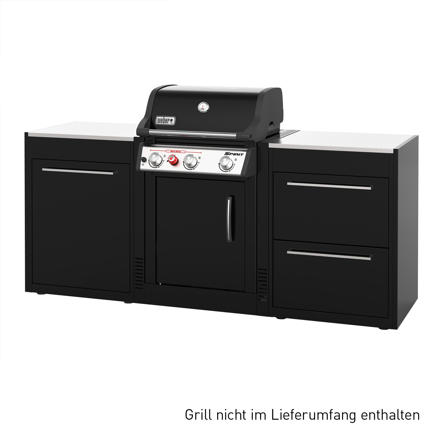 Weber BBQ Kitchen Set 1 für Spirit 3-Brenner ohne Seitenkocher