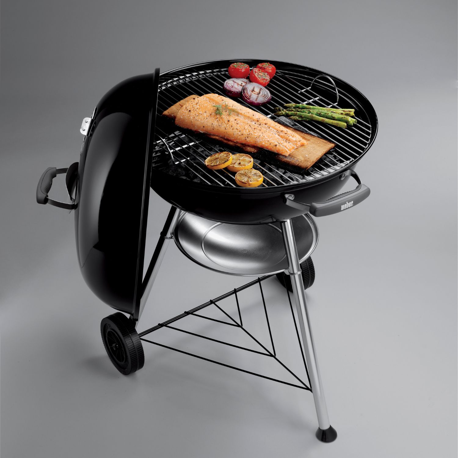 Weber Compact Holzkohlegrill 57 cm Black