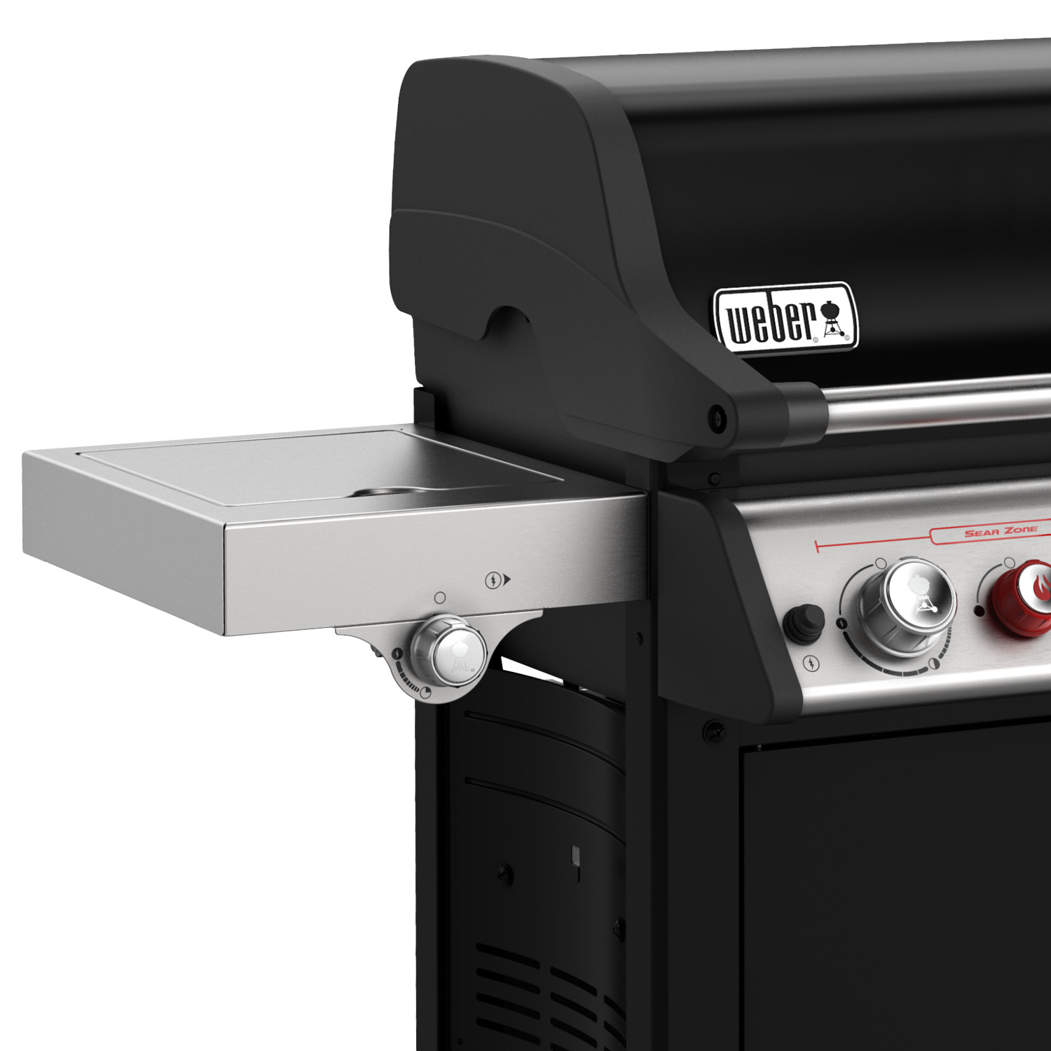 Weber Spirit EPX-335 GBS Smart Gas-Grillstation Schwarz