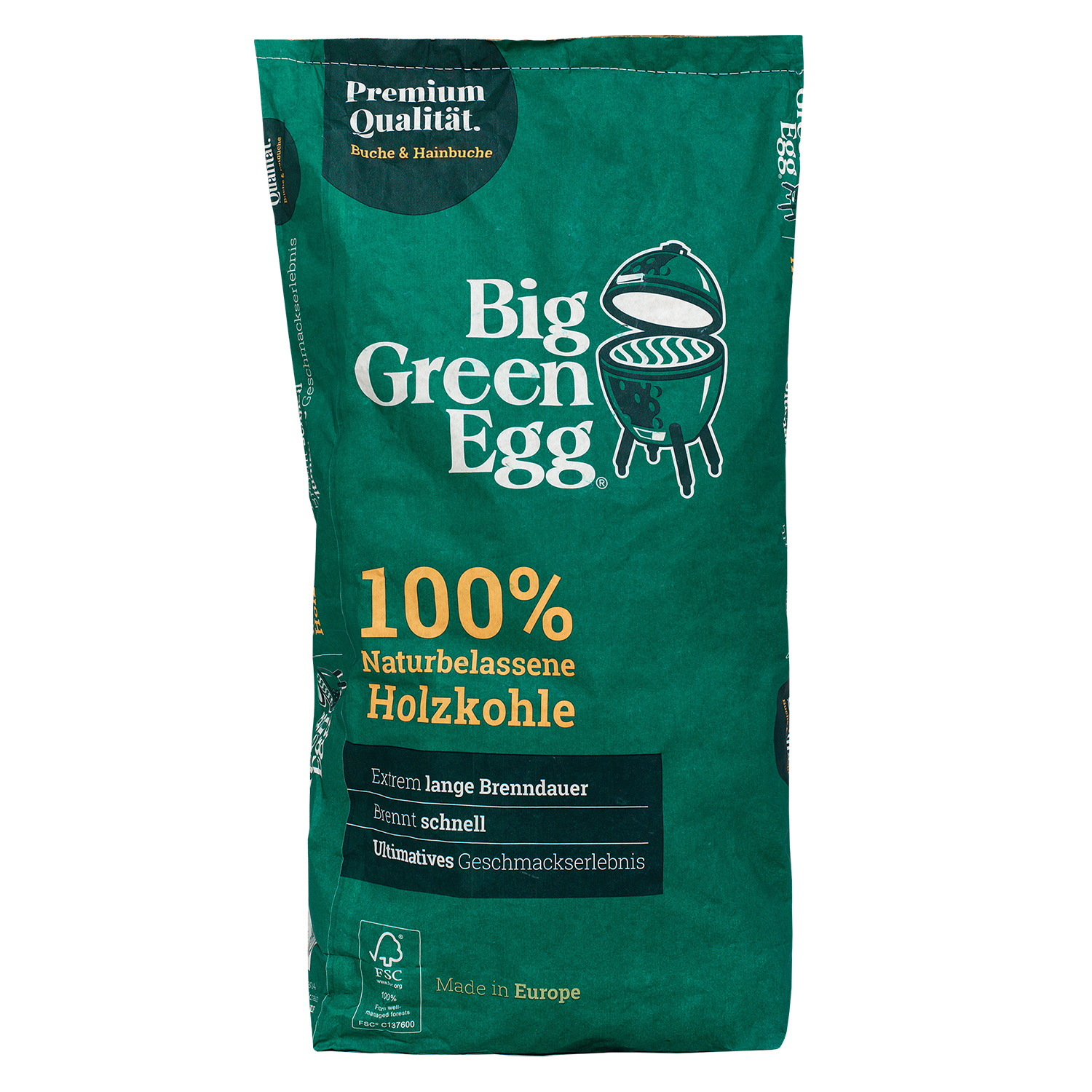 Big Green Egg 100 % naturbelassene Holzkohle 9 kg