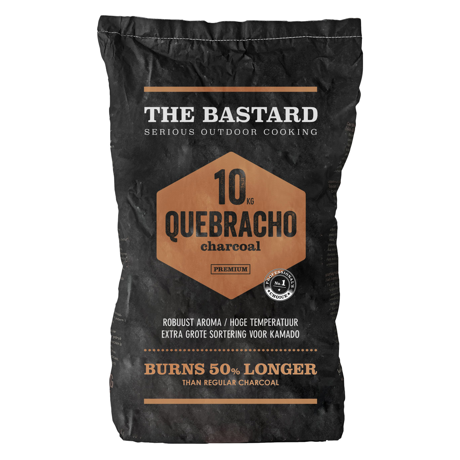 The Bastard Paraquay White Quebracho Holzkohle 10 kg