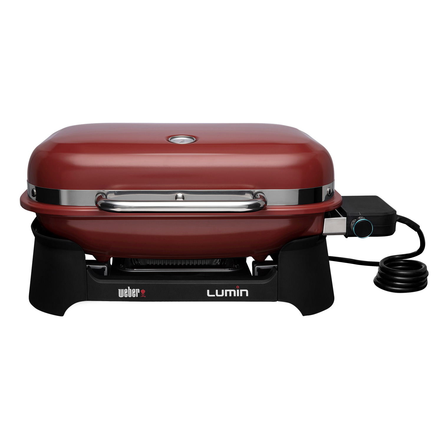 Weber Lumin Elektro-Tischgrill Rot