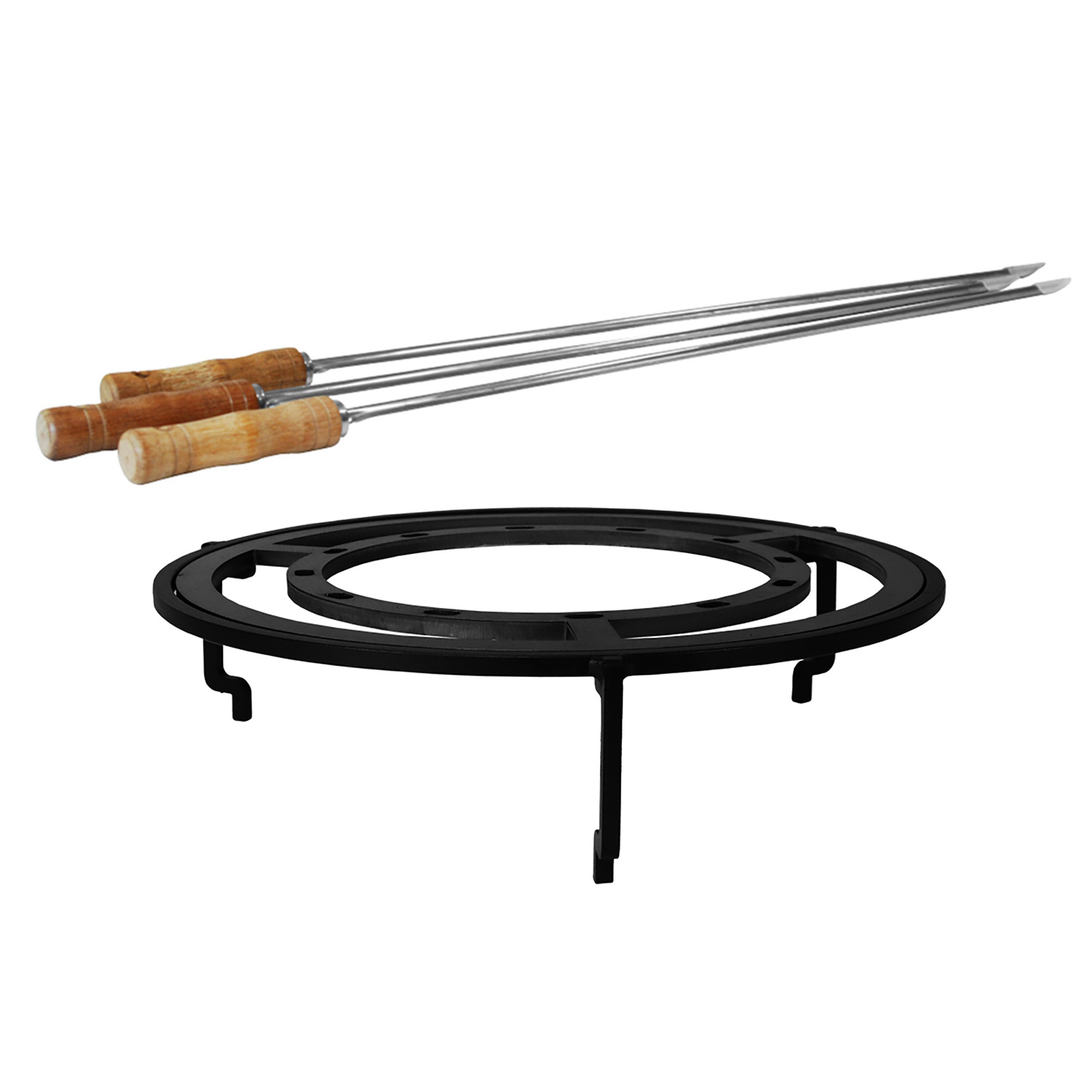 OFYR Grillring-Set für 100-er Grill & Feuerstelle