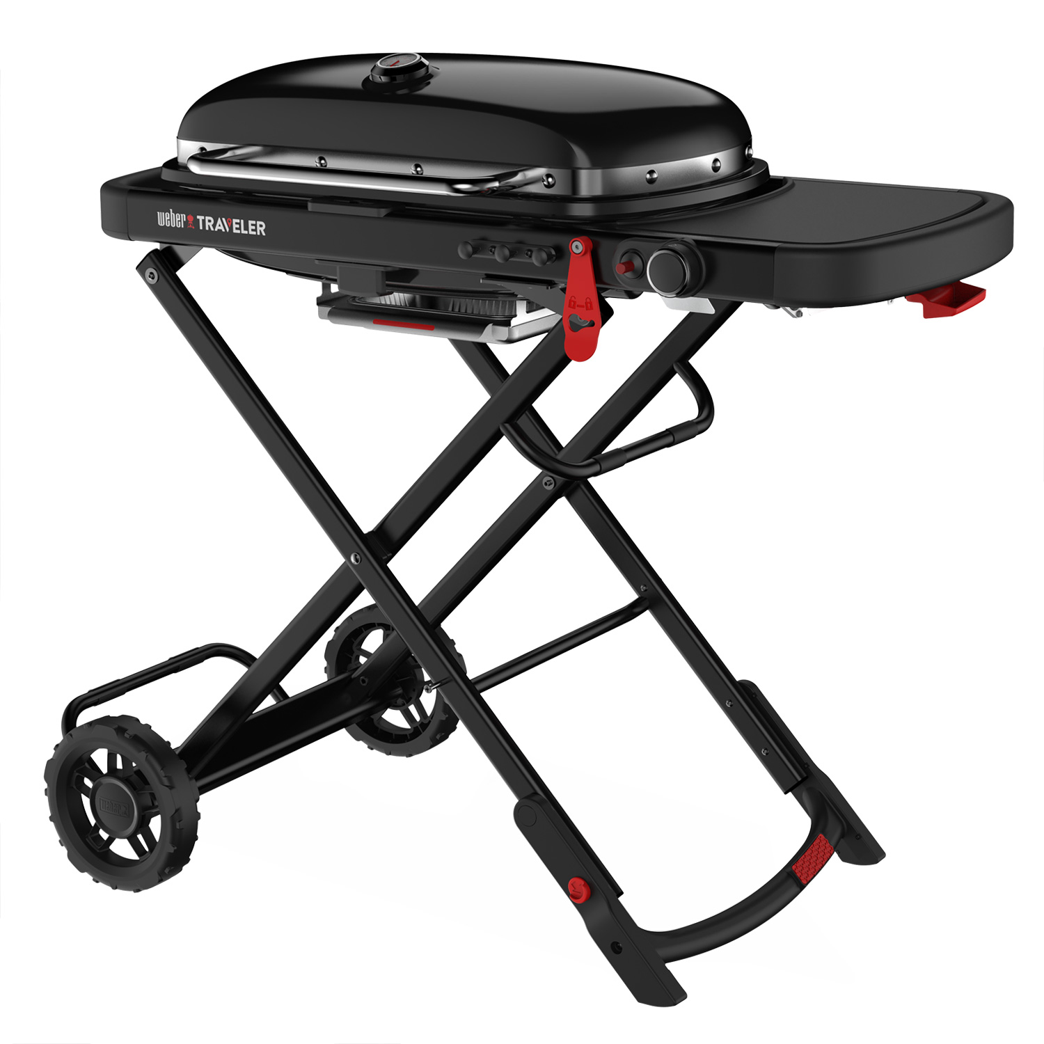 Weber Traveler Stealth Edition Gasgrill Schwarz