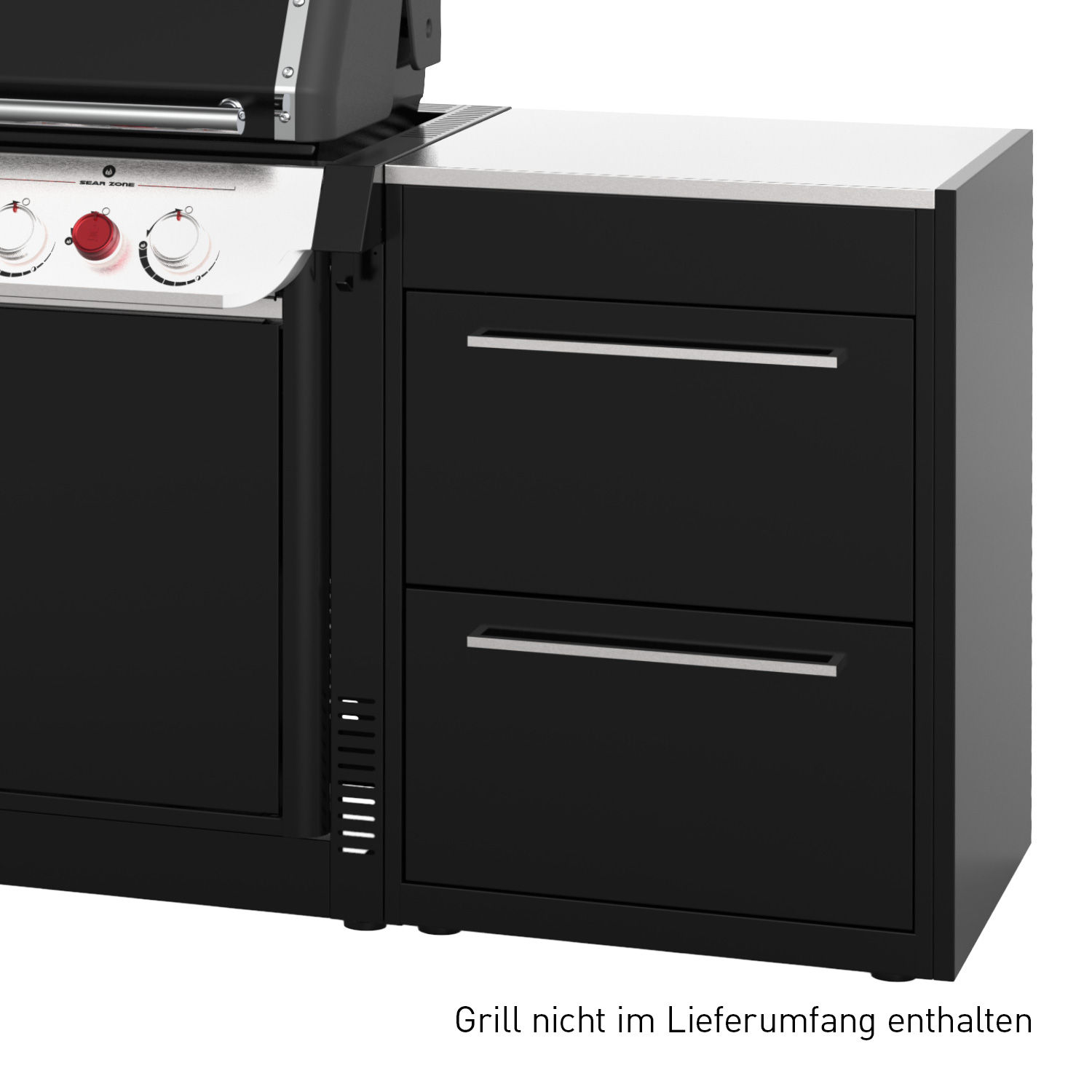 Weber BBQ Kitchen Set 1 für Genesis 4-Brenner ohne Seitenkocher