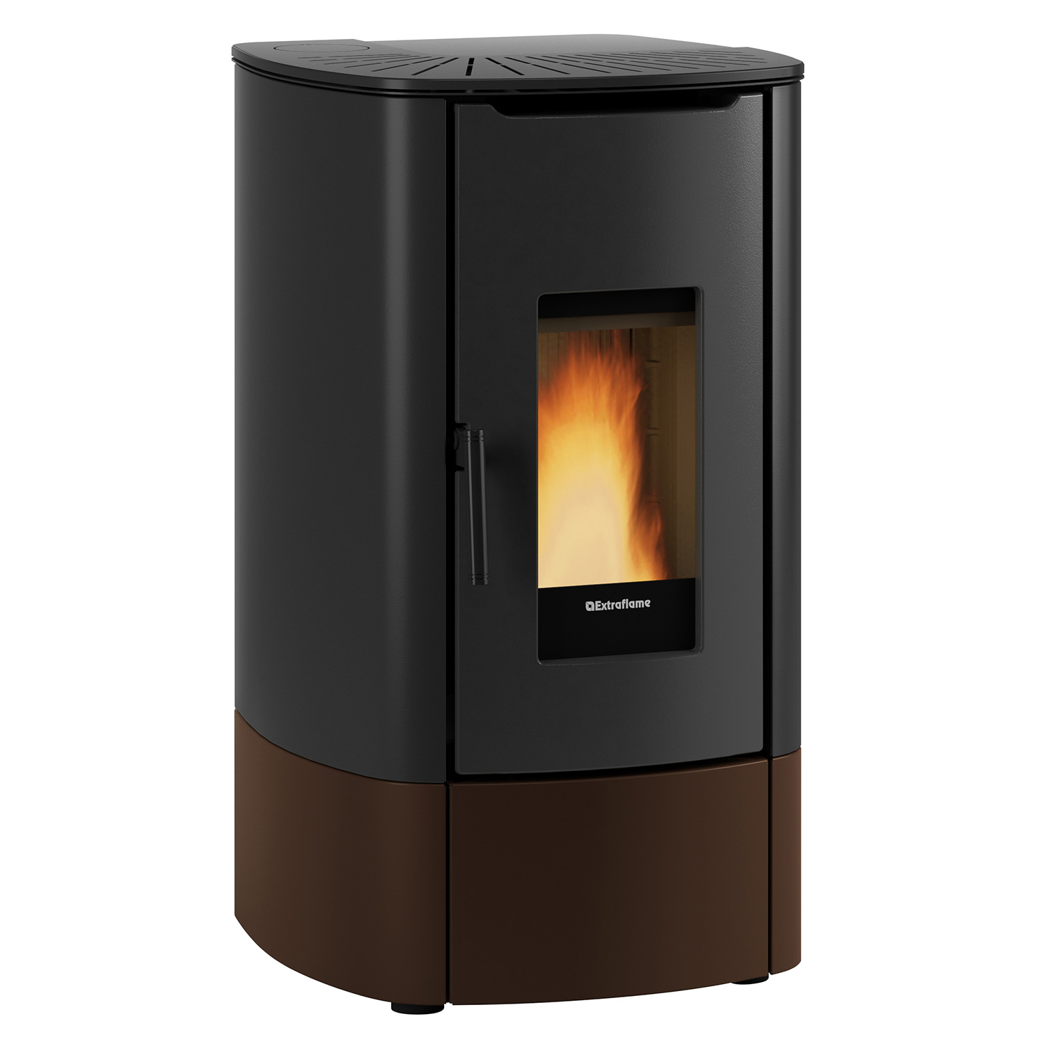 Extraflame Evolution Line Angy Pelletofen Stahl Bronze