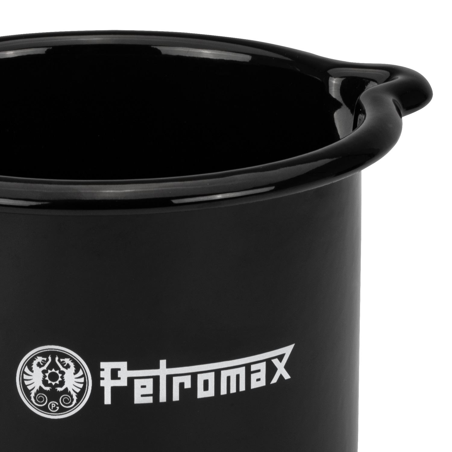 Petromax Emaille-Milchtopf Schwarz 1,4 Liter