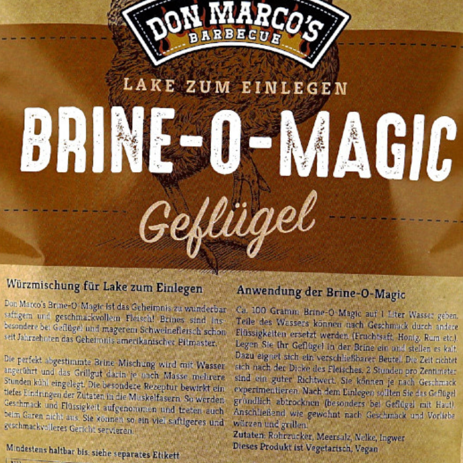 Don Marco´s Brine-O-Magic Geflügel 600 g Beutel