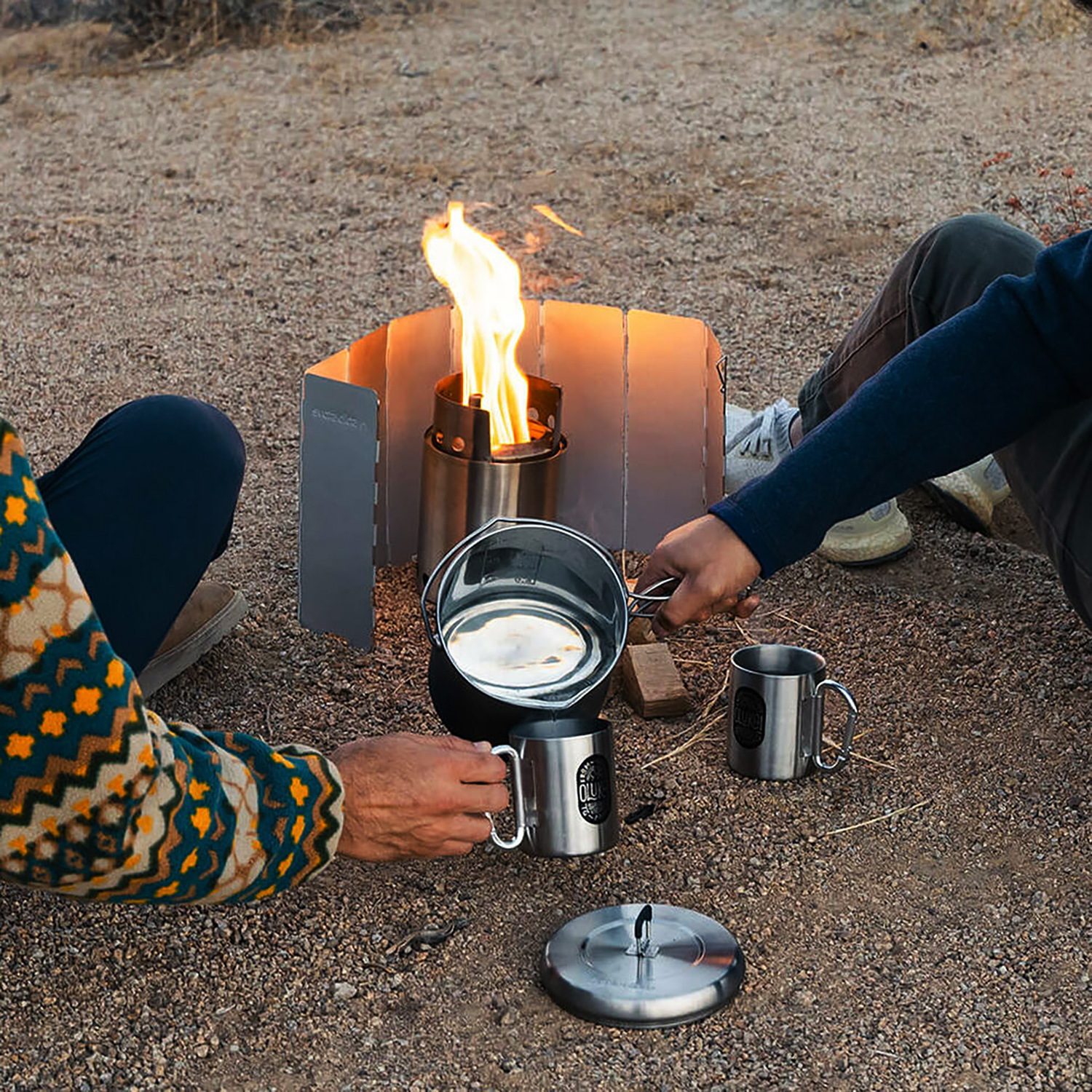 Solo Stove Windschutz für Campingkocher