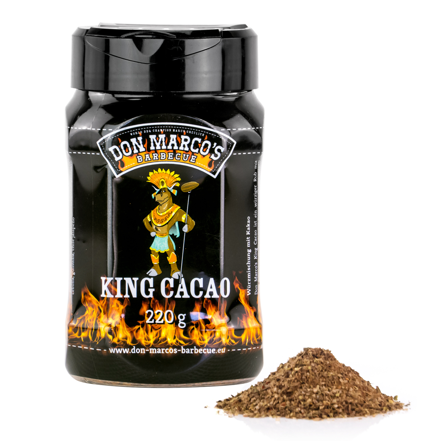 Don Marco´s Rub-Set: King Cacao, Pork Powder & Carolina Mustard