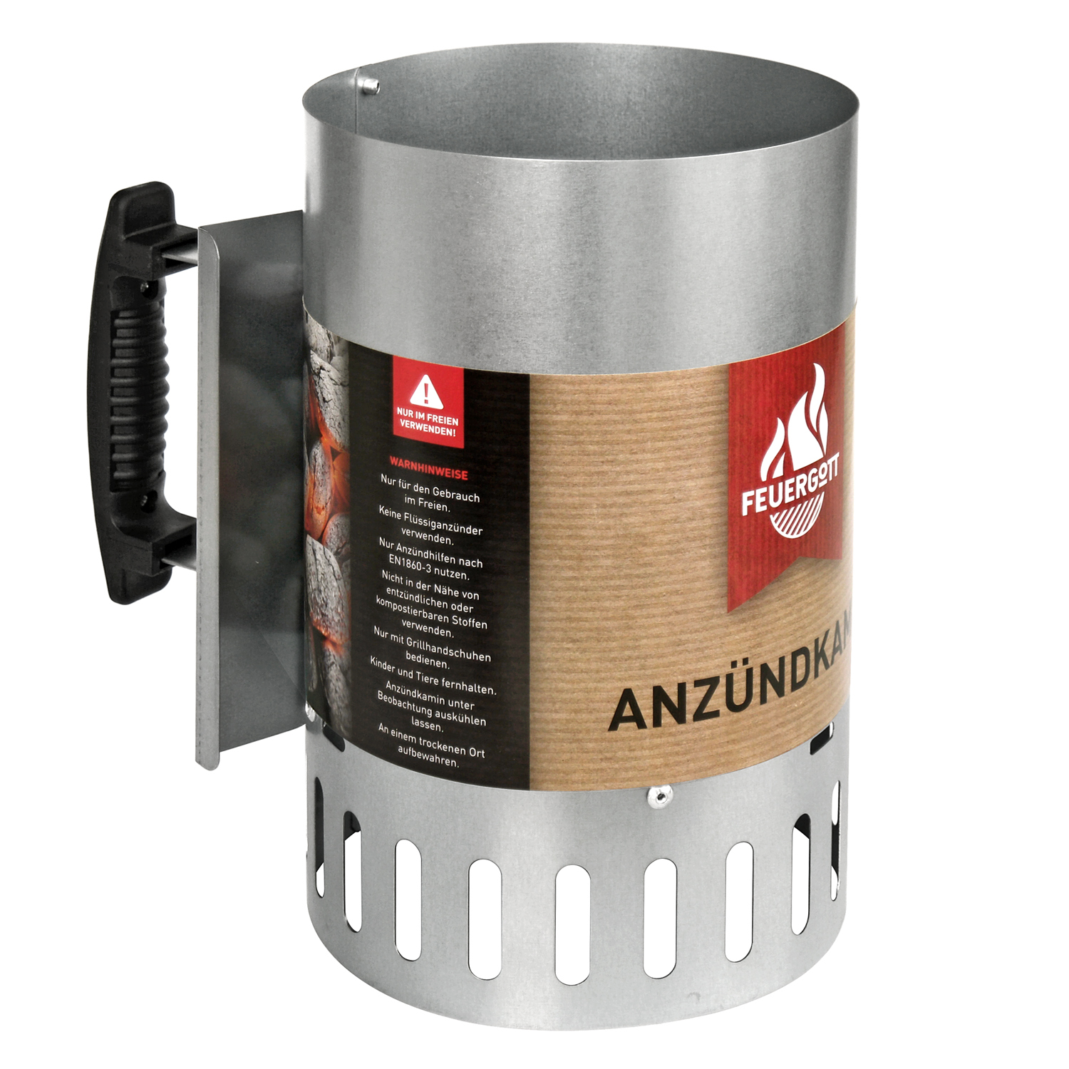 FEUERGOTT Anzündkamin + Solo Stove Campfire Campingkocher