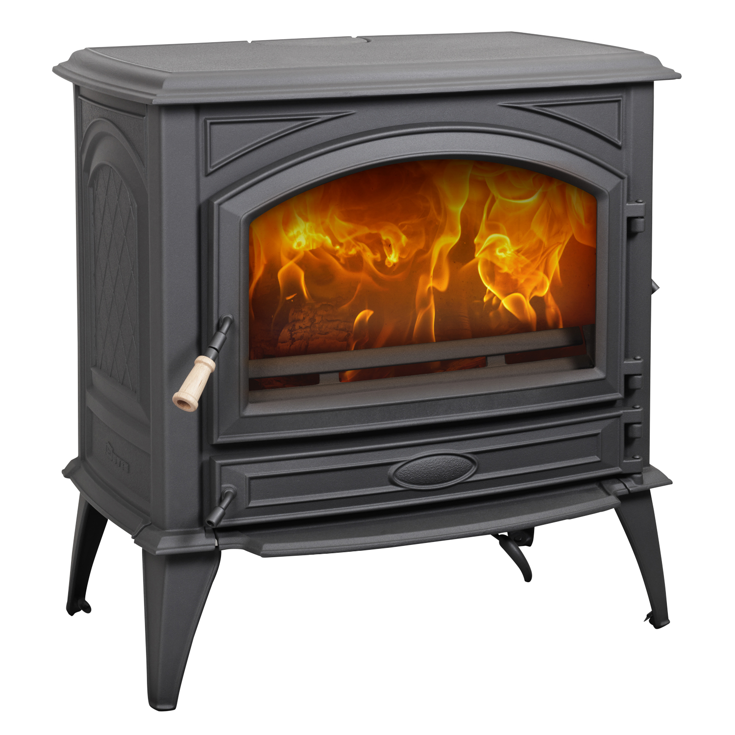 Dovre 760 GM Kaminofen Gusseisen Schwarz