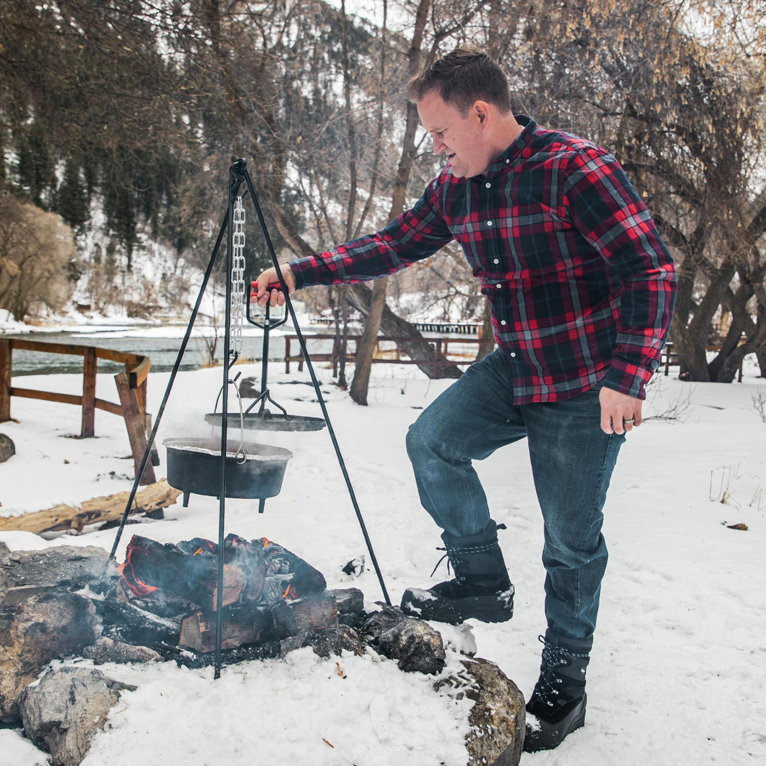 Camp Chef Dutch Oven Deckelheber Profi, 35 cm