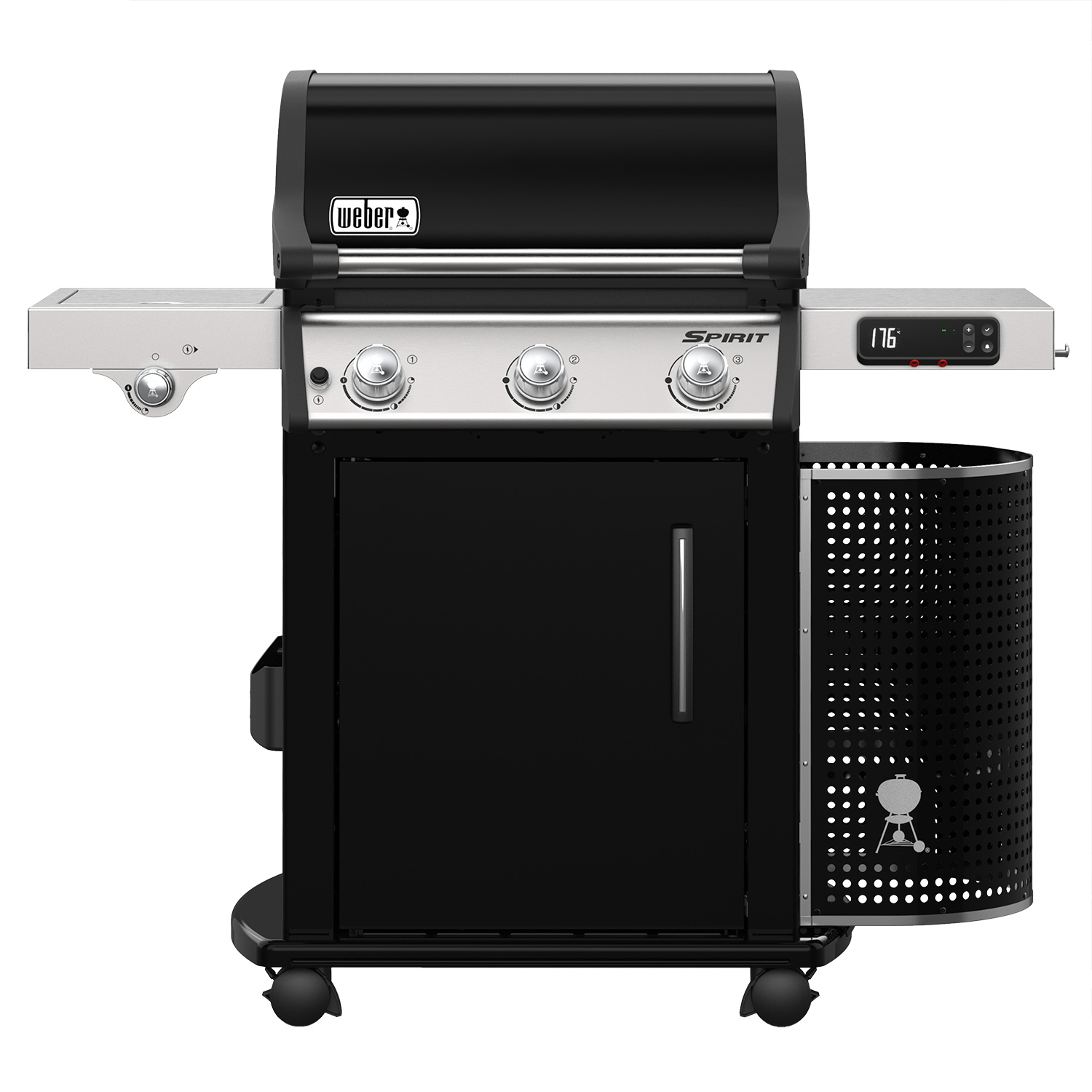 Weber Spirit EPX-325 GBS Smart Gas-Grillstation Schwarz