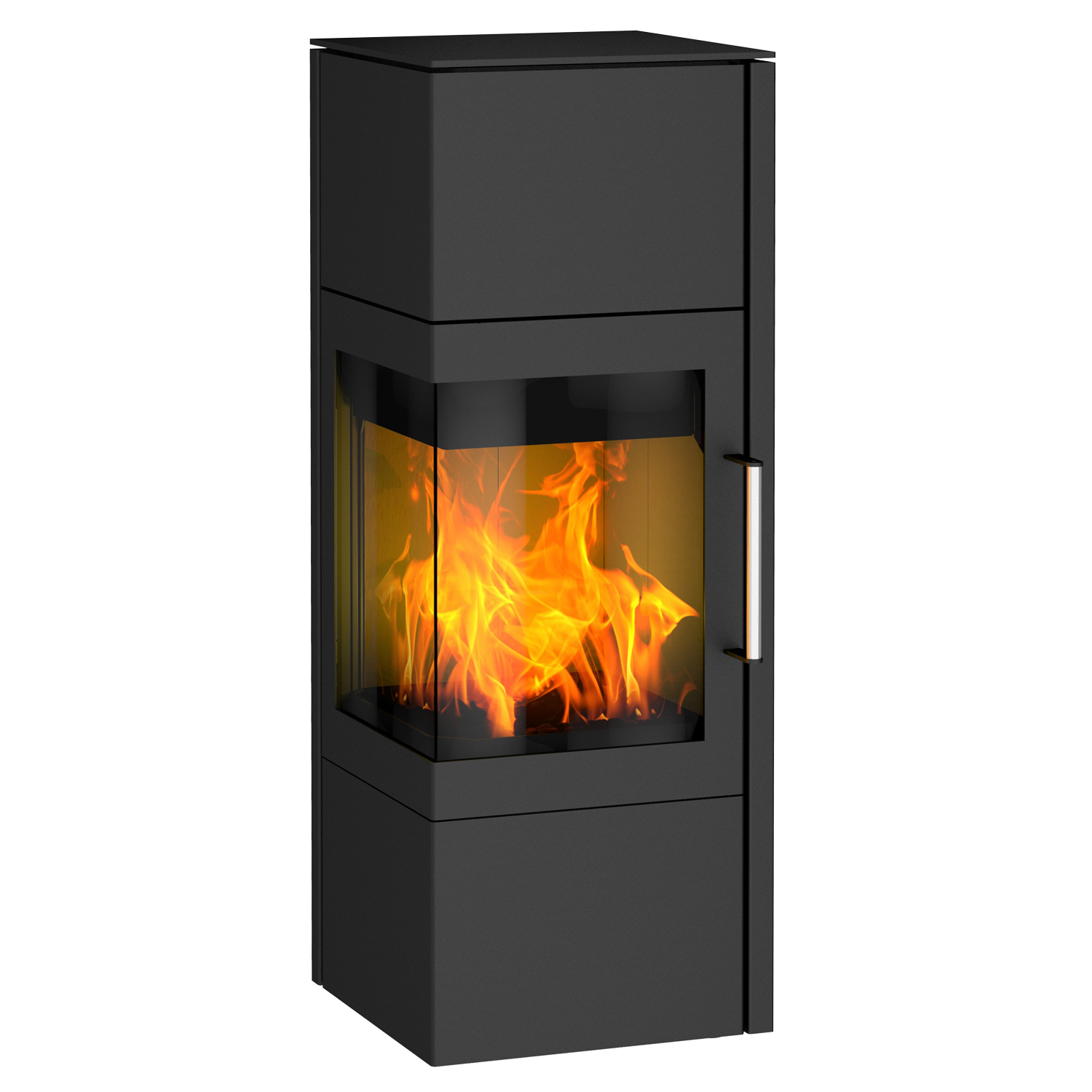 Fireplace Royal Kaminofen Stahl Schwarz