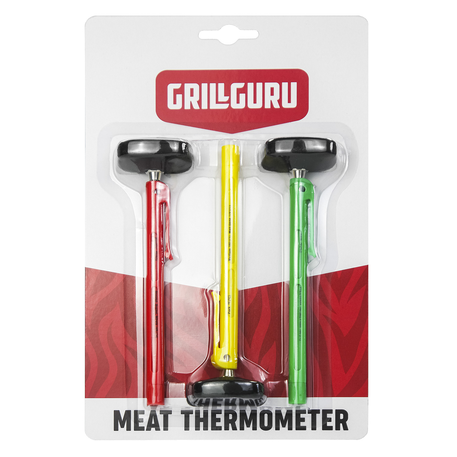 Grill Guru Thermometer Set 3-tlg.