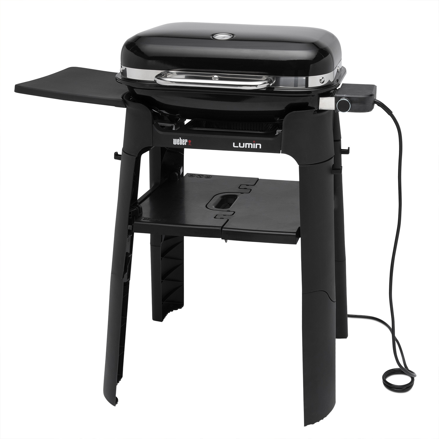 Weber Lumin Stand Elektrogrill Schwarz