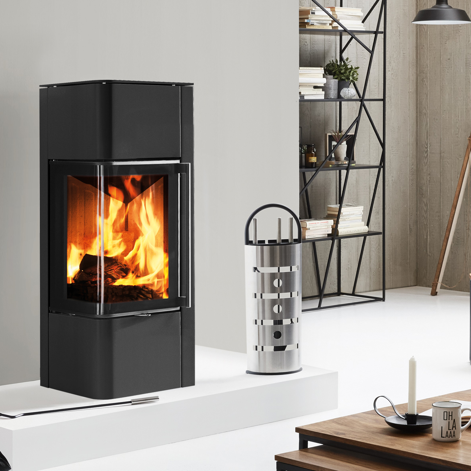 Spartherm Cubo S Kaminofen Nero