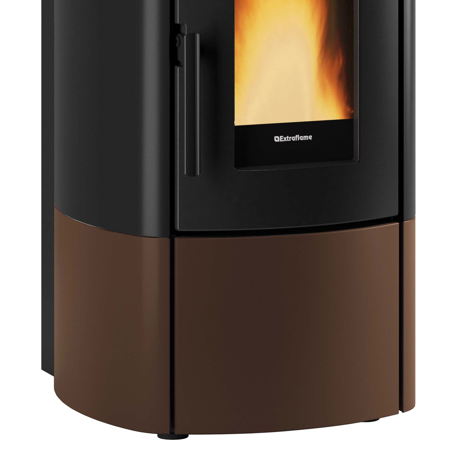 Extraflame Evolution Line Noris Pelletofen Stahl Bronze