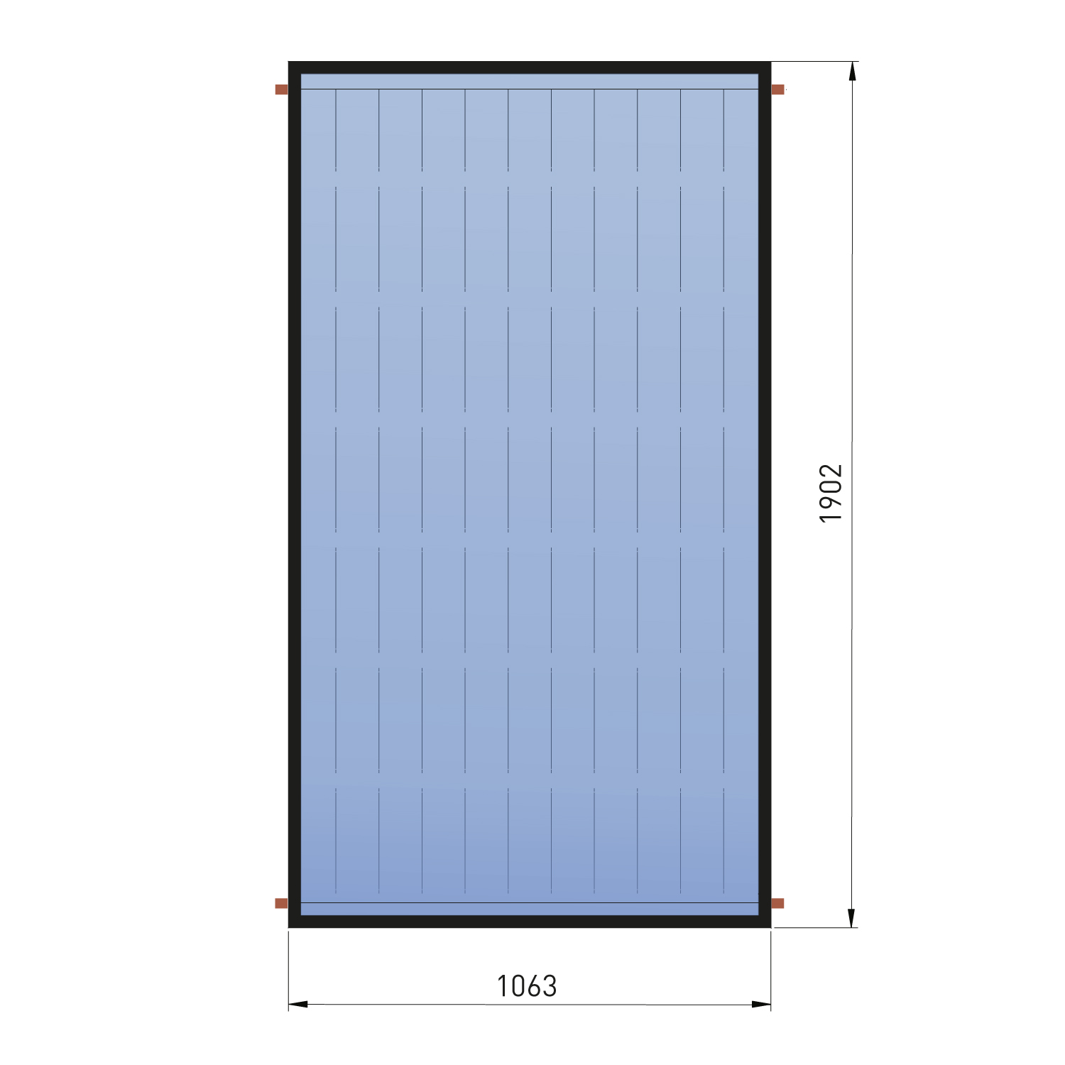 Sunex Flachkollektor Basicx 2.0 4C