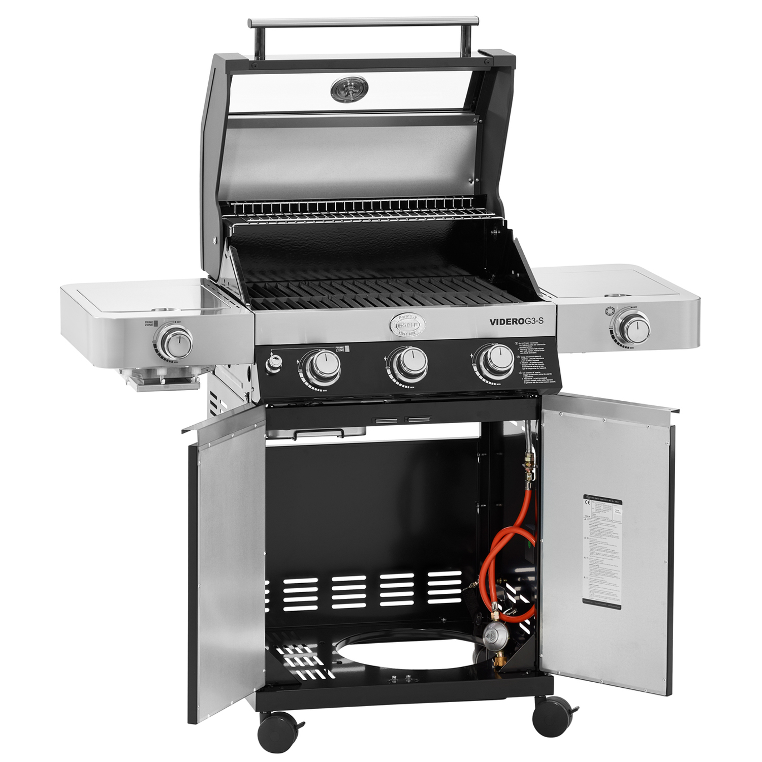 RÖSLE BBQ-Station Videro G3-S Vario+ Gasgrill Schwarz Aktuelles Modell