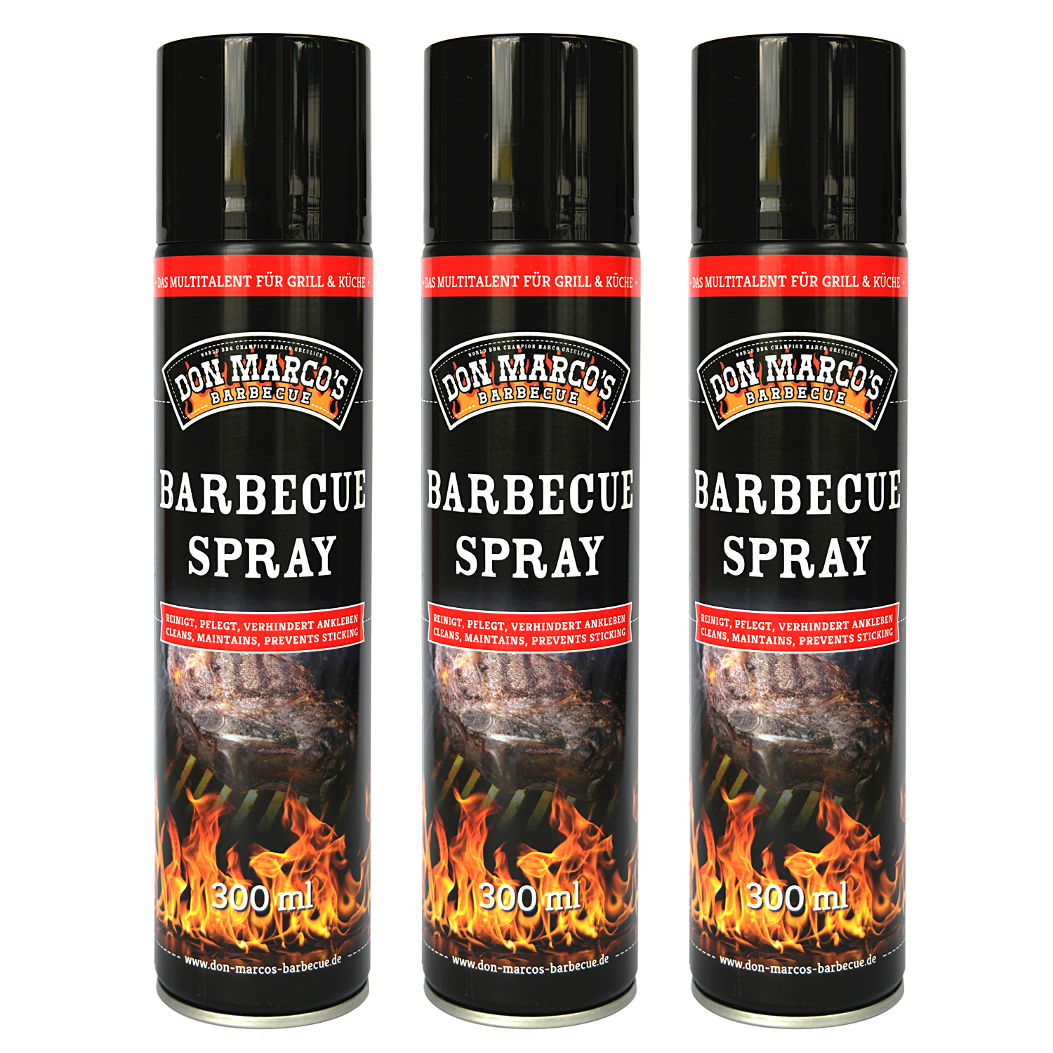 Don Marco´s Barbecue Spray 3er-Set