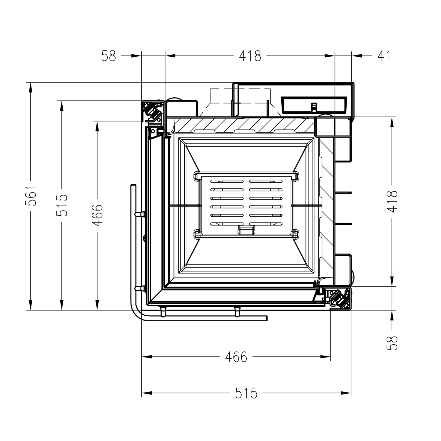 Spartherm Mini 2LRh-4S Kamineinsatz Ecke