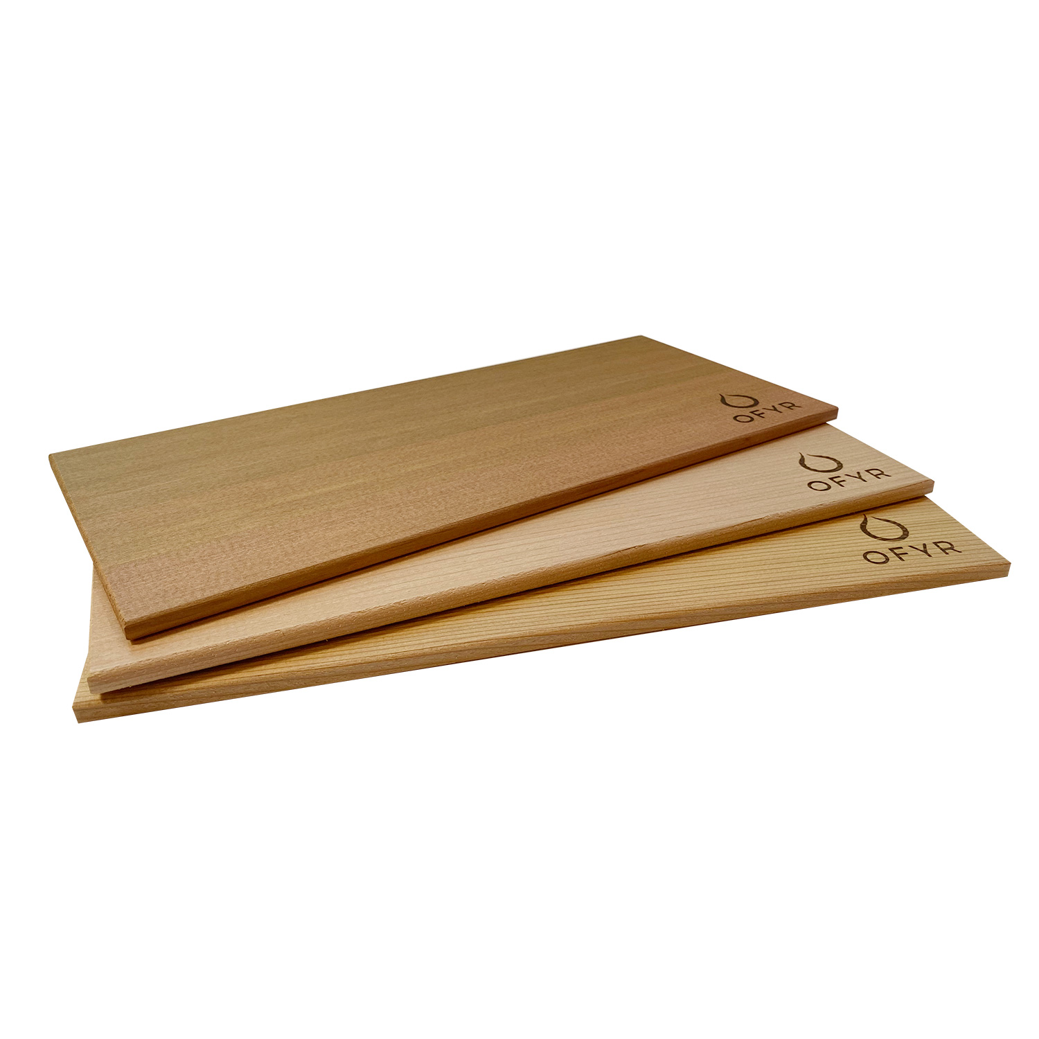 OFYR Zedernholzplanken PRO 3er-Set