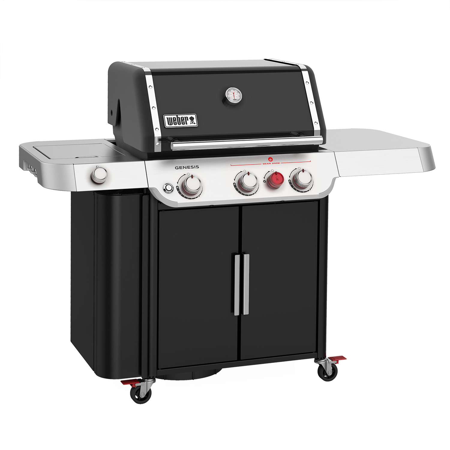 Weber Genesis E-335 Gas-Grillstation Schwarz