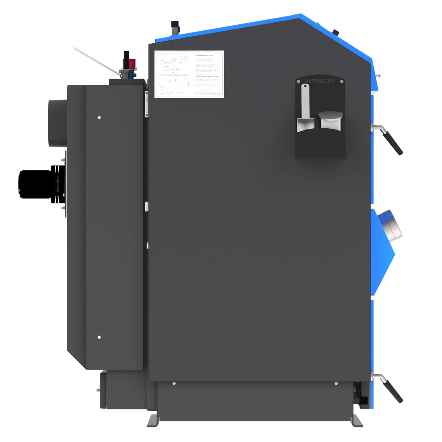 ATMOS Holzvergaserkessel DC 25 GSE Komfort mit ACD04 und automatischer Zündung