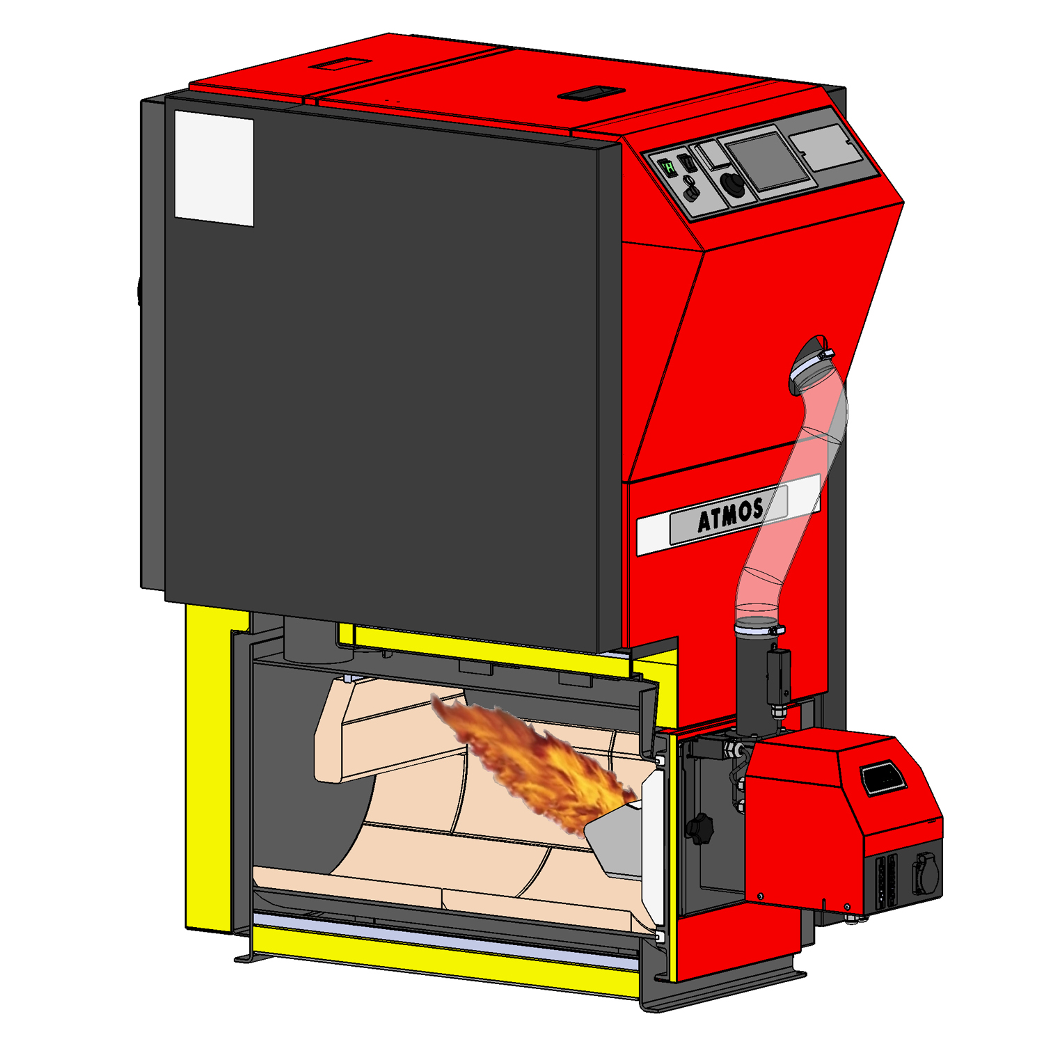 ATMOS PX20 Wasserführender Pelletkessel