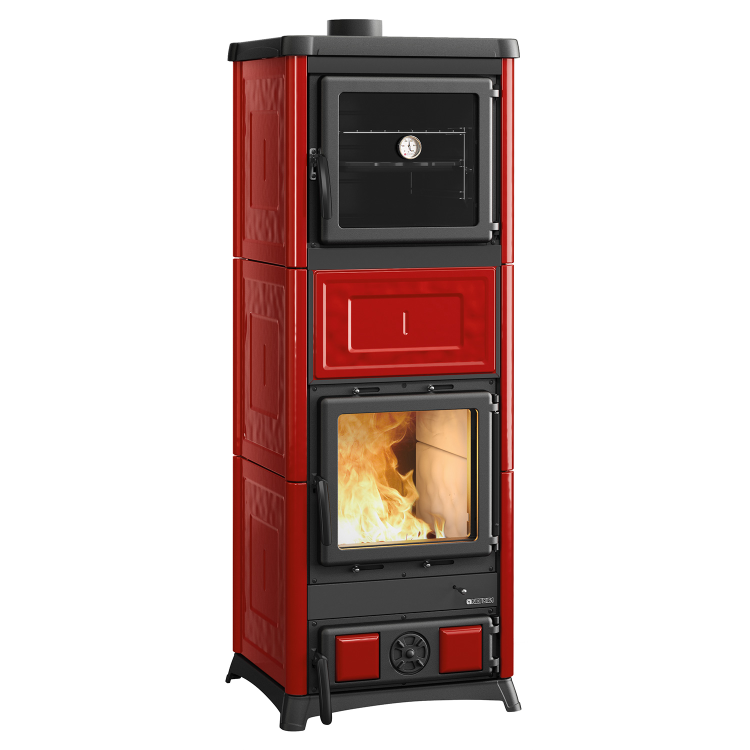 La Nordica Prestige Line Nova Forno Kaminofen Bordeaux